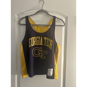 Georgia Tech Reversible Top Tank Mesh Double Layer Women ORIGINAL LEAGUE
